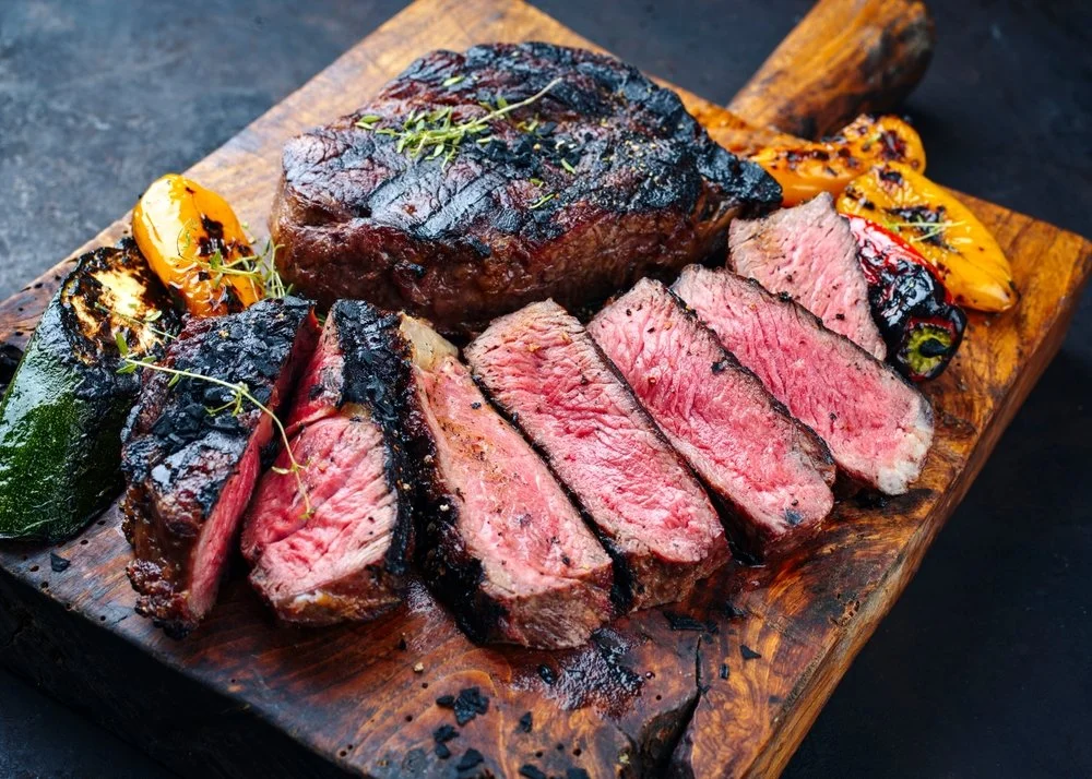 Mangaroa's Beef Scotch Fillet with Roasted Vegetables