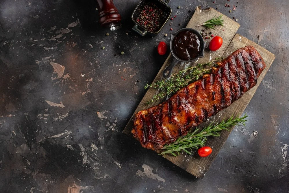Mangaroa’s Organic Lamb Ribs with Herb Marinade